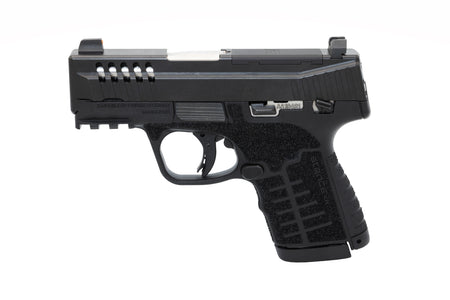 Savage Arms 67053 Stance XR 9mm 13+1 3.20" Natural Black Nitride Ported Stainless Steel Slide Black Glass Filled Nylon Grip Ambidextrous