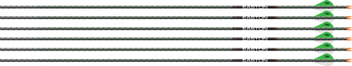 Easton 5MM FMJ MAX 300 Spine Half-Out 6PK with 2-Inch Blazer Vanes