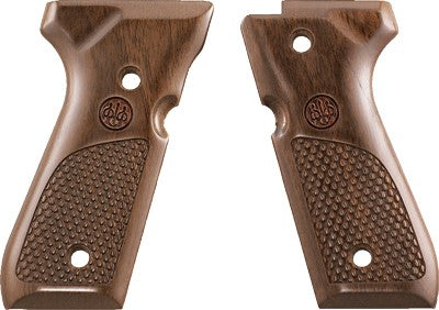 Beretta 92/96 FS Checkered Walnut Grip Panels Set of 2