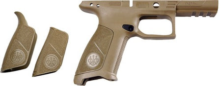 Beretta APX Replacement Frame FDE No Finger Grooves Polymer