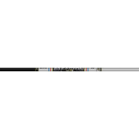 Easton X27 Two-Tone Anodized Aluminum Arrow Shafts 2712 Black/Silver 12 Count