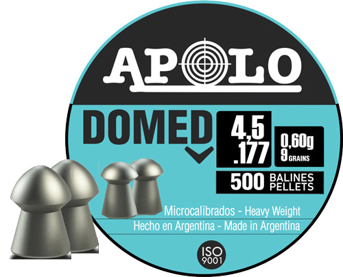 Hatsan Apolo 177 Domed Pellets 9gr 500-Count Pack