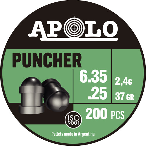 Hatsan Apolo 25 Puncher Pellets 37gr 200-Count Pack