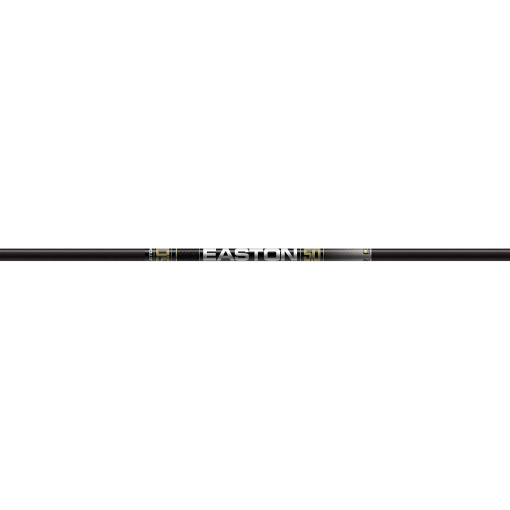 Easton 5.0 Carbon Shafts w/ Half Outs Spine 400 12-Pack