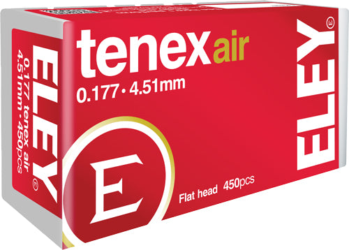 Eley Tenex .177 Air Pellets 4.51mm Diameter 8.2gr 450 Per Pack