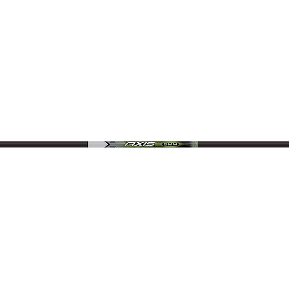 Easton 5mm Axis 700 Hunting Arrow Shafts with Nocks and Inserts - 12 Pack