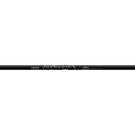 Easton Genesis 1820 Black Target Arrow Shafts - Dozen