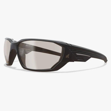 Edge Dawson Wraparound Polarized Safety Shooting Glasses Smoke Lens Black Frame