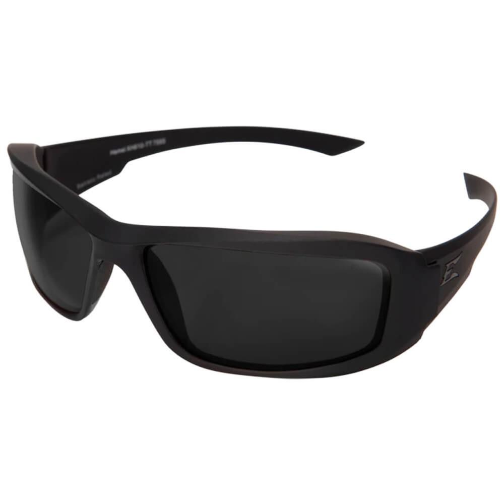 Edge Hamel Thin Temple Matte Frame Polarized Smoke Vapor Shield Ballistic Shooting Glasses