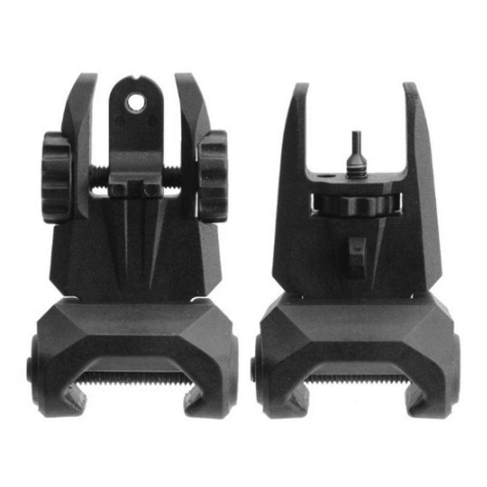TacFire IS012 .223/5.56 Polymer Flip Up Front & Rear Sight Set