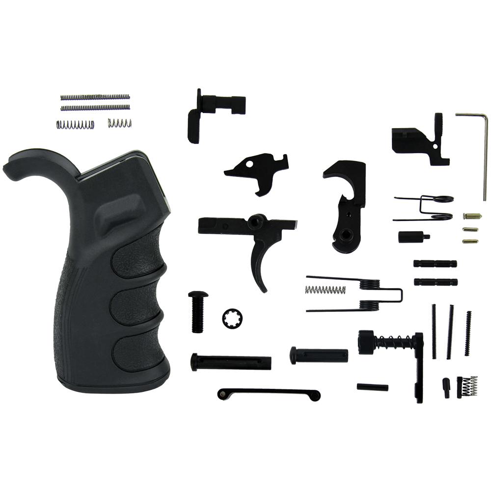 TacFire AR15 Lower Parts Kit with A2 Grip American Made