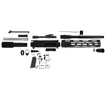 TacFire Unassembled 300 AAC Blackout AR Pistol Kit 10.5" Barrel with LPK