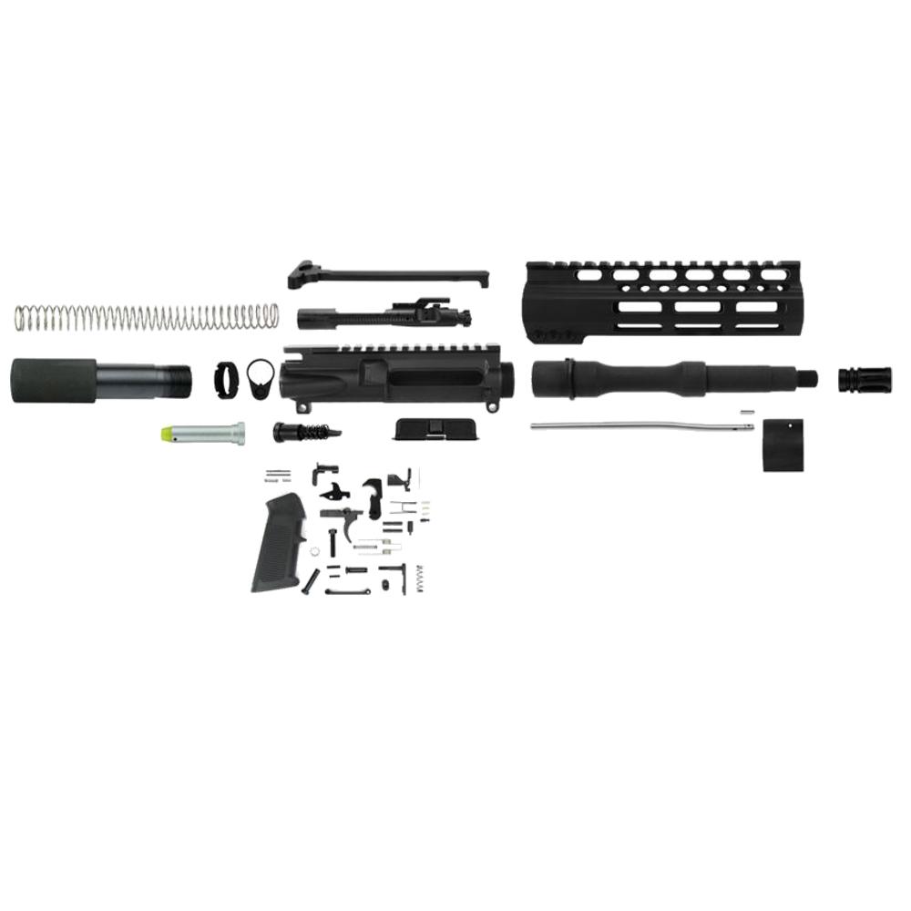 TacFire Unassembled 5.56 NATO AR Pistol Kit 10.5-Inch Barrel