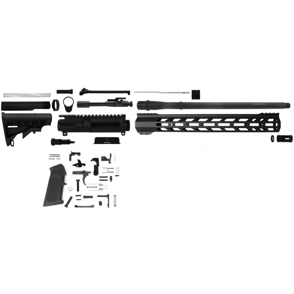 TacFire .300 Blackout Unassembled 16" AR-15 Rifle Kit with Lower Parts Kit