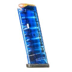 Elite Tactical Systems Glock 43 9mm Luger Blue Magazine 9rd