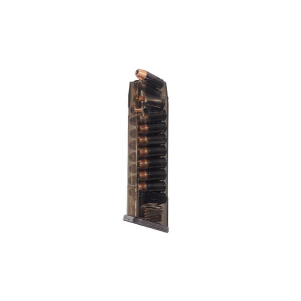 ETS Carbon Smoke Glock 21 30 41 Pistol Magazine .45 ACP 18rd Translucent Smoke