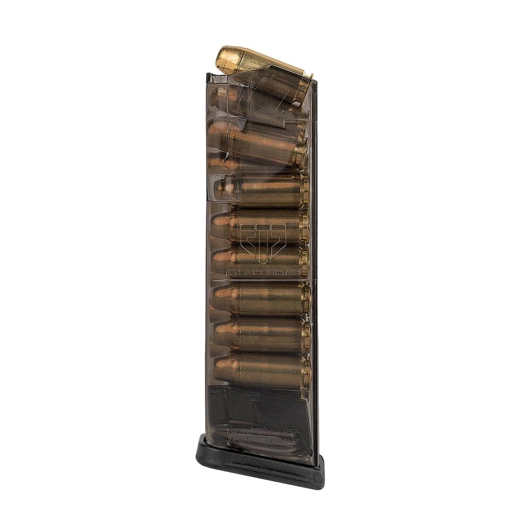 ETS Carbon Smoke .40 S&W 16-Round Magazine for Glock 22
