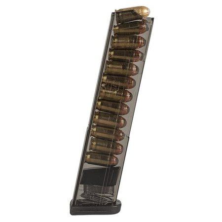 Elite Tactical Systems .380 Cal Carbon Smoke Magazine for Glock 42 12rd