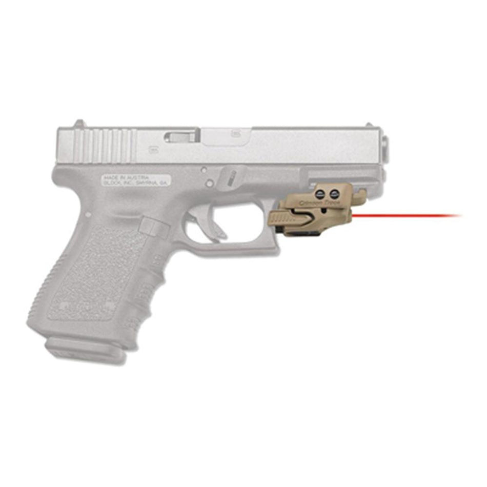 Crimson Trace CMR-201 Universal Picatinny Rail Red Laser Sight Coyote Tan