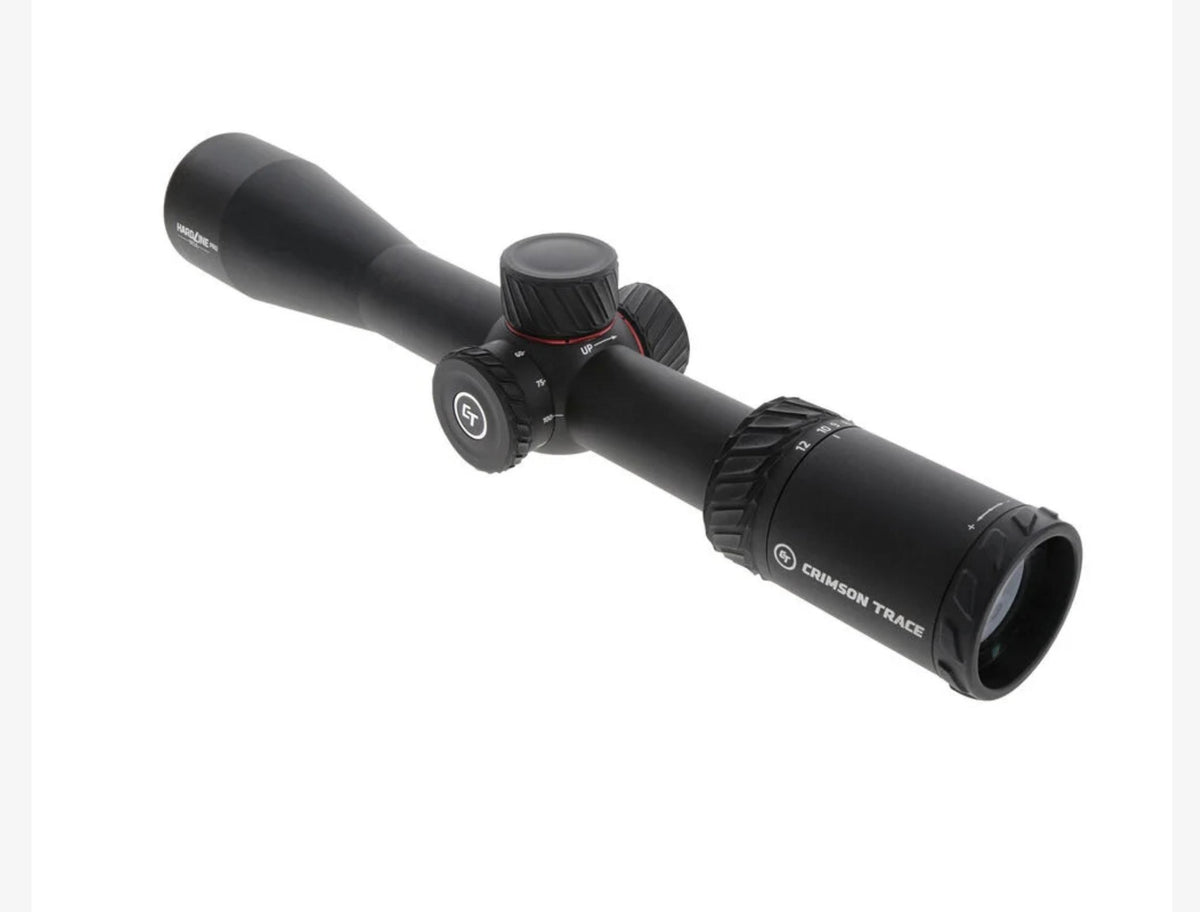 Crimson Trace Hardline Pro 3-12x42mm 30mm Tube Tactical Rifle Scope - SFP MR1-MOA