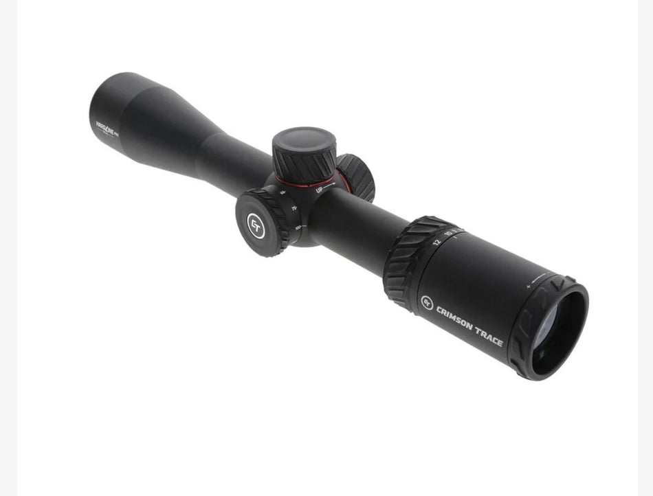 Crimson Trace Hardline Pro 3-12x42mm 30mm Tube Tactical Rifle Scope - SFP MR1-MOA