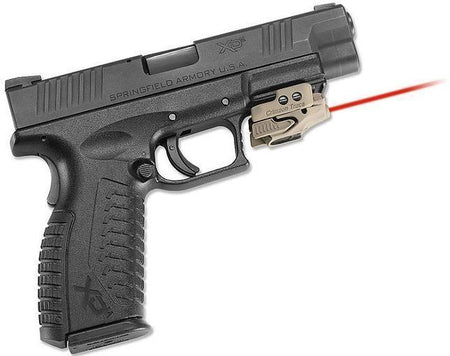 Crimson Trace Rail Master Universal Mount Laser Sight Cerakote Coyote Tan Finish