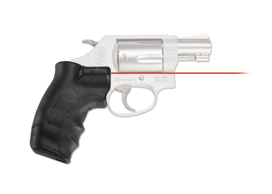 Crimson Trace Red Laser Lasergrips LG-350 for Smith & Wesson J-Frame Round Butt