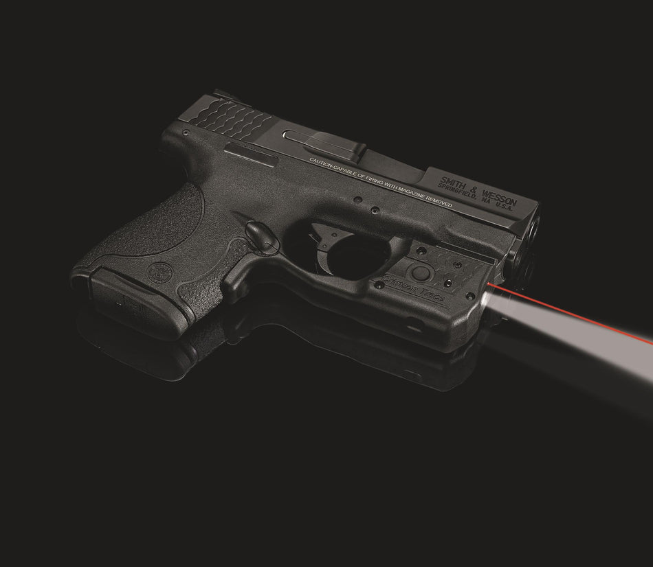 Crimson Trace Laserguard Pro Red Laser and 150-Lumen LED White Light for Smith & Wesson M&P Shield