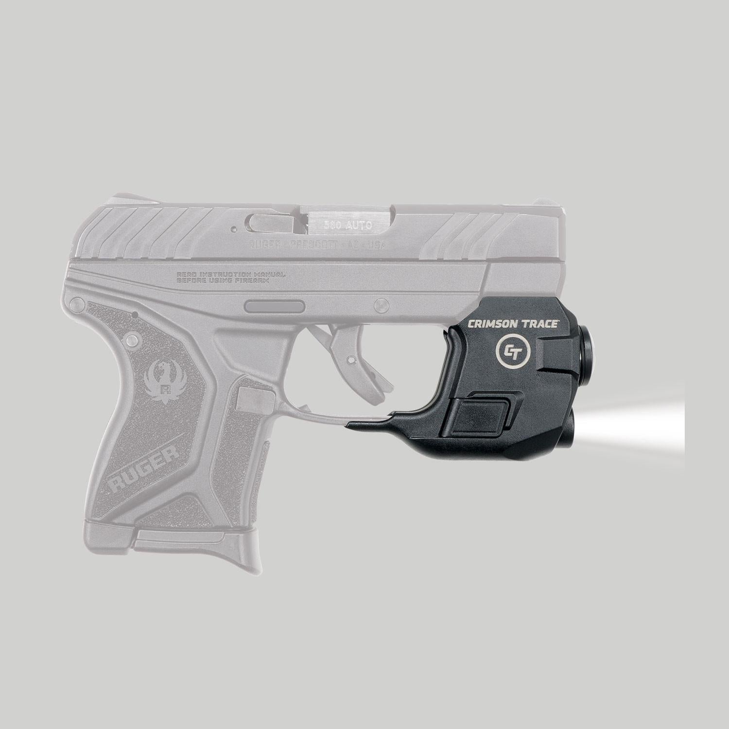 Crimson Trace Ruger LCP II LightGuard Mounted Weapon Light - 95 Lumens