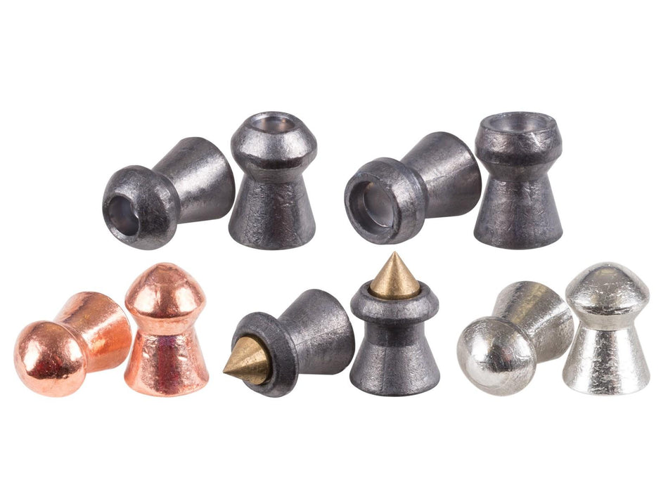 H&N Hunting-Sampler Type II .22 Caliber Pellet Pack 5 Types