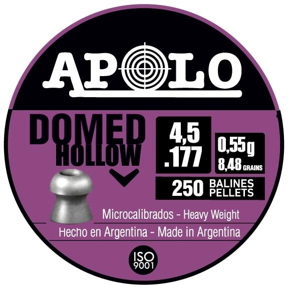 Hatsan Apolo Hollow Domed Air Pellets .177 Caliber 8.48 Grain 250 Per Pack