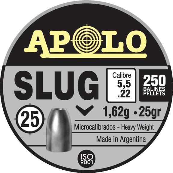 Hatsan Apolo .22 Cal Slug Air Rifle Pellets 25 Grain 250-Count