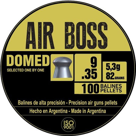Hatsan Apolo Air Boss Domed Air Pellets .35 Cal 82 Grain 100-Count