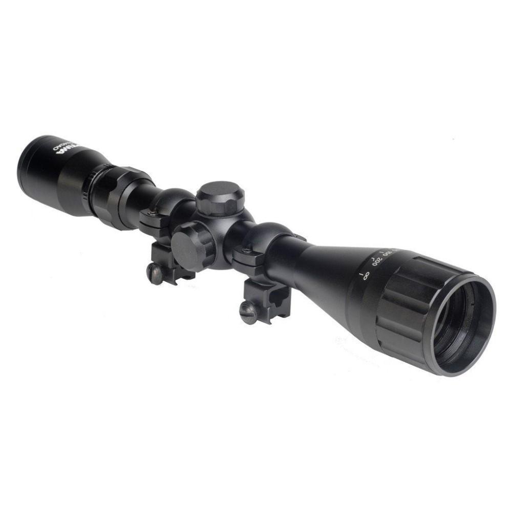 Hatsan Optima 3-9x40 Adjustable Objective Airgun Scope Mil-Dot Black