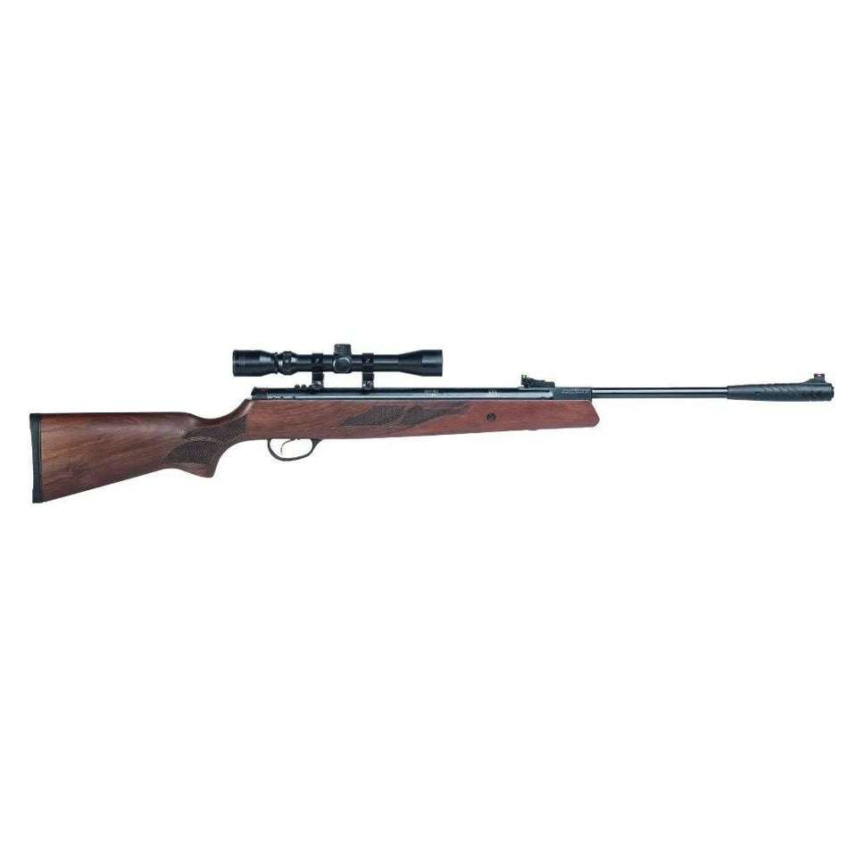 Hatsan Mod 95 Spring Piston Air Rifle .177 Cal with Walnut Stock and 3-9x32 Scope