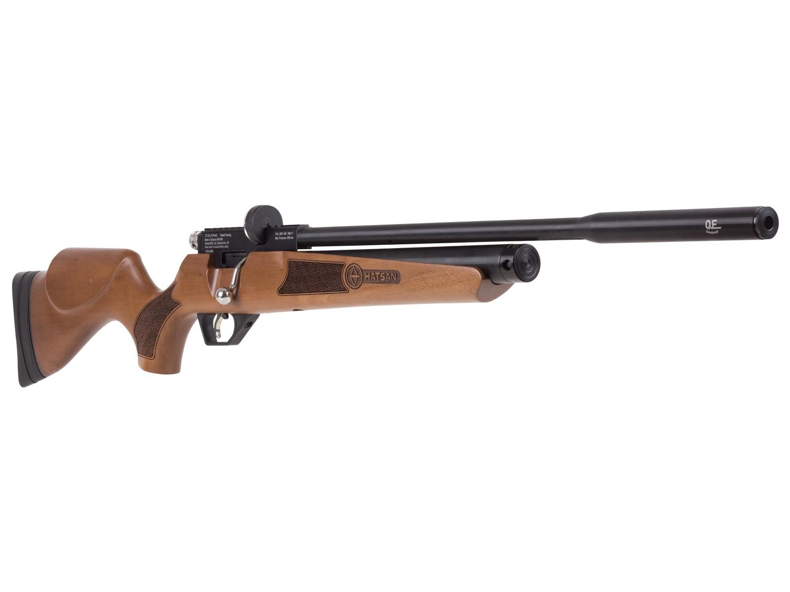 Hatsan Hydra Air Rifle .25 Cal Walnut Stock with Quattro Trigger and 2 Mags