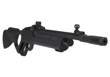 Hatsan Vectis PCP Lever Action .22 Cal Air Rifle 1120fps Black Synthetic Thumbhole Stock