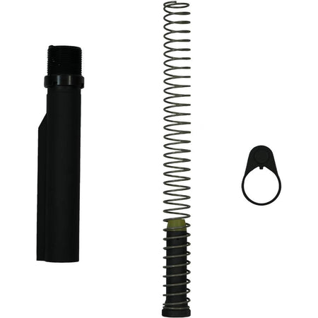 Alex Pro Firearms Mil Spec AR Buffer Tube Assembly Black Finish