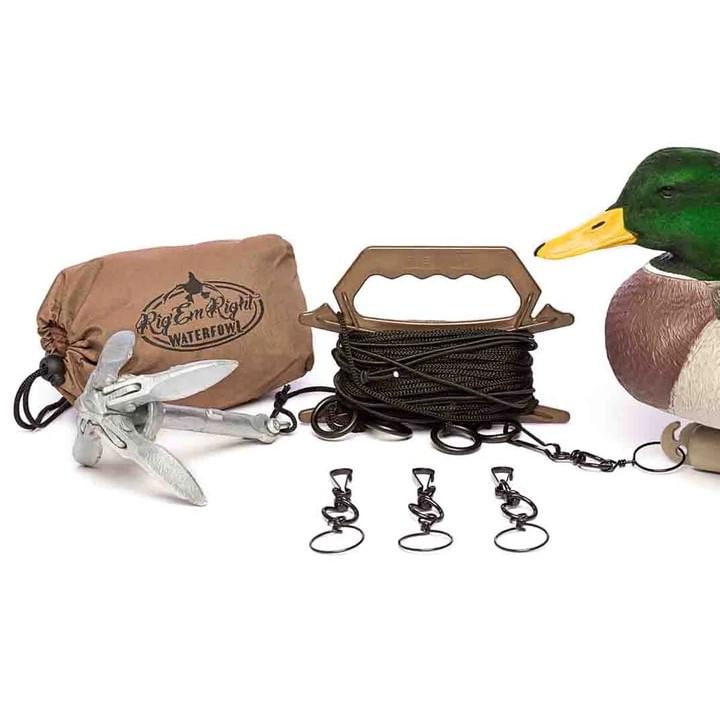 Rig'Em Right Step-Up Jerk Rig - Complete Decoy Motion Kit with 100' Line