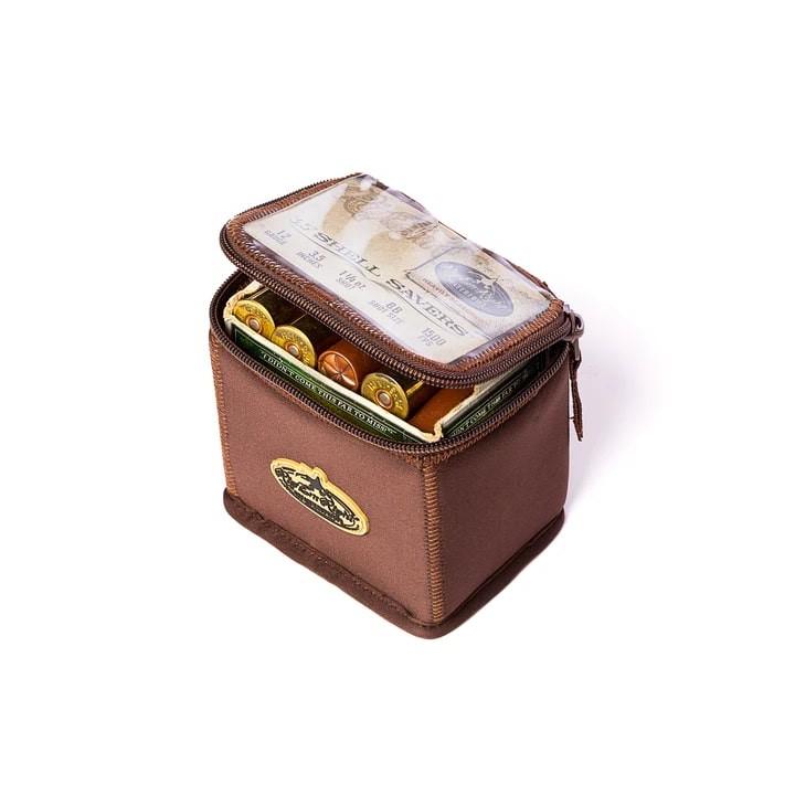 Rig'Em Right 3" Brown Shell Saver Water-Resistant Neoprene Ammo Organizer