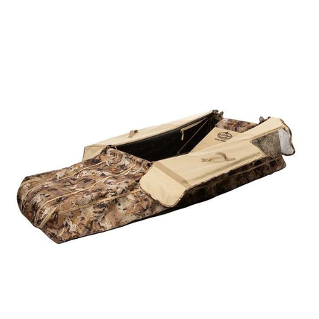Rig'Em Right X-Factor Layout Blind with Padded Headrest Optifade Marsh