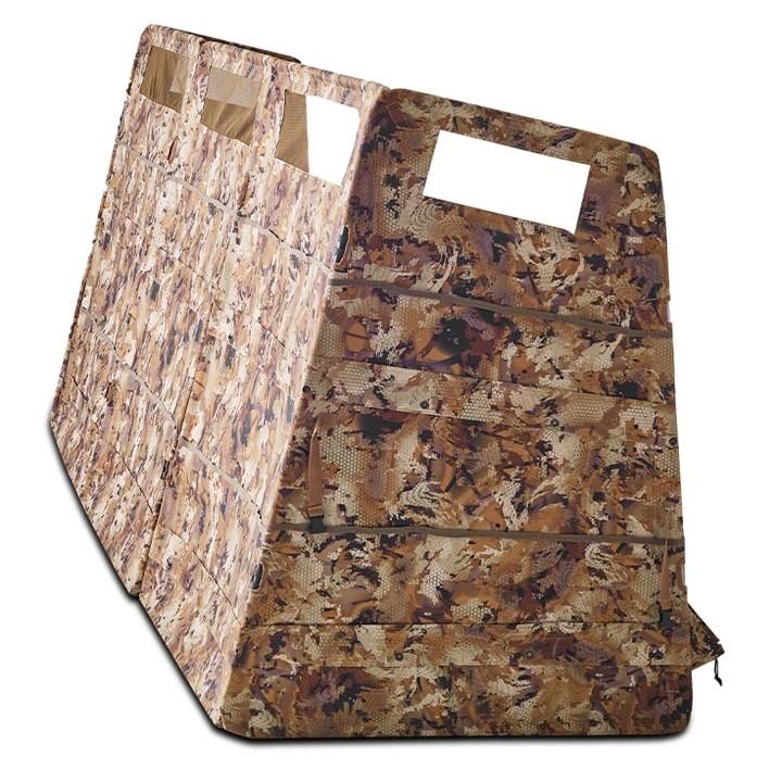 Rig'Em Right Marsh Optifade Camo Panel Blind with Adjustable Gun Rests