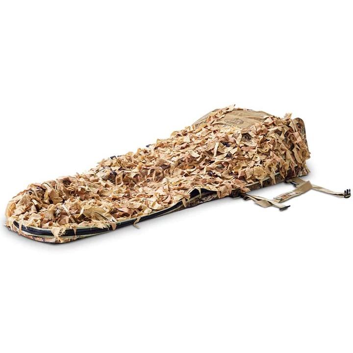 Rig'Em Right Xtreme Ghillie Hunting Layout Blind with Prairie Cover Included