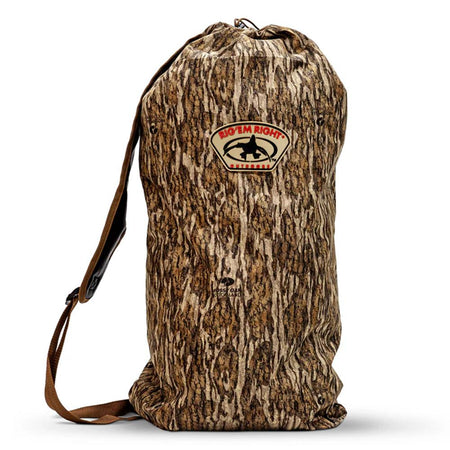 Rig'Em Right Turkey Decoy Bag with Padded Strap Mossy Oak Bottomland