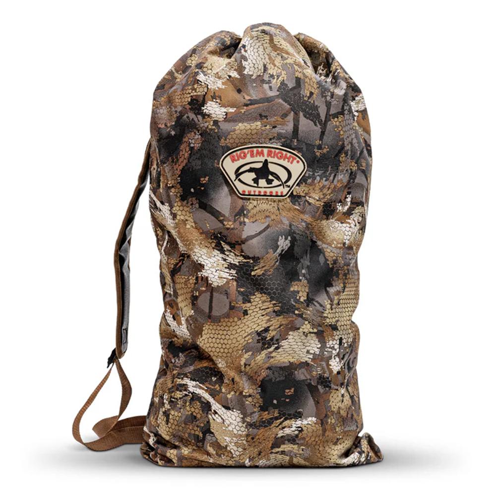 Rig'Em Right Heavy-Duty Turkey Decoy Bag Optifade Timber 34" x 19.5"