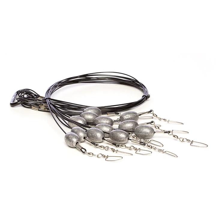 Rig'Em Right 12-Pack 54" 6oz Pre-Rigged Sliding Weight Decoy Anchors