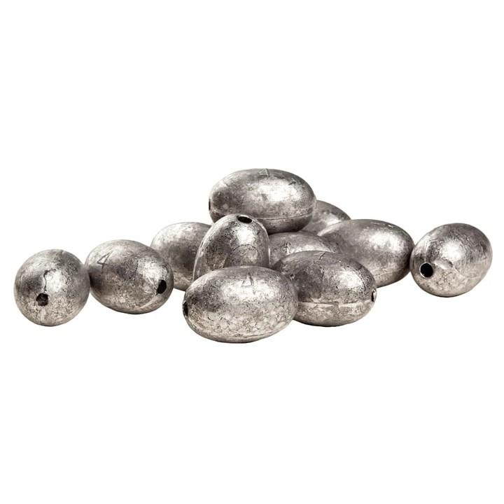 Rig'Em Right 4 Ounce Egg Weights for Decoy Anchors - 12 Pack
