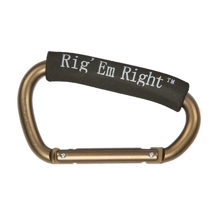 Rig'Em Right Large Carabiner with Heavy-Duty Spring and Padded Handle