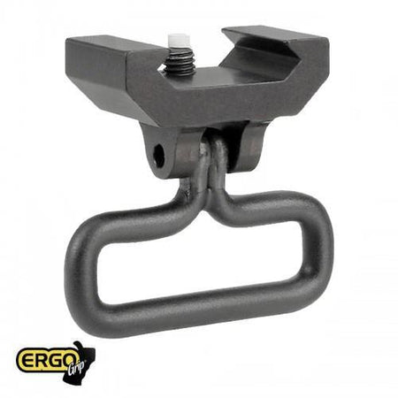 Ergo Grips Black Anodized Aluminum Sling Swivel and Rail Mount for 1913 Picatinny Systems