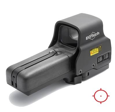 512 68MOA RING 1MOA DOT QD HOLOGRAPHIC WEAPON SIGHT